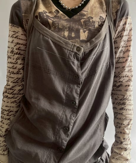 【USED】 Cop.Copine Pocket Design Camisole Top /251014-041