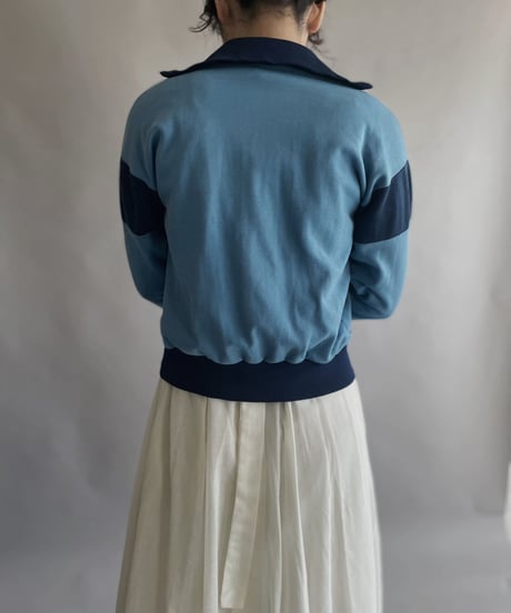【USED】 Jersey Zip-up Top / 230325-017