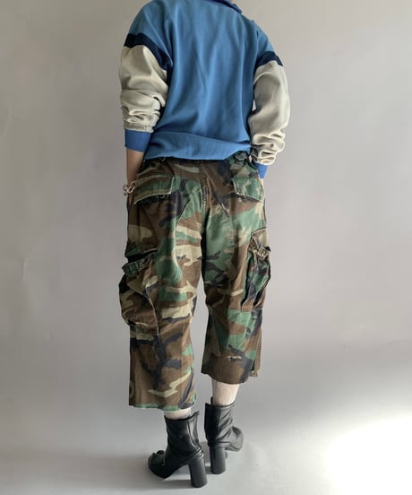 【USED】 US. Army BDU Pants Cut Off / 241116-024