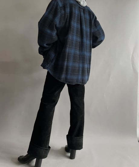 【USED】 Orvis Cotton Flannel Shirt / 221210-009