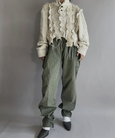 【USED】  Army Pants Jungle Fatigue / 230330-019