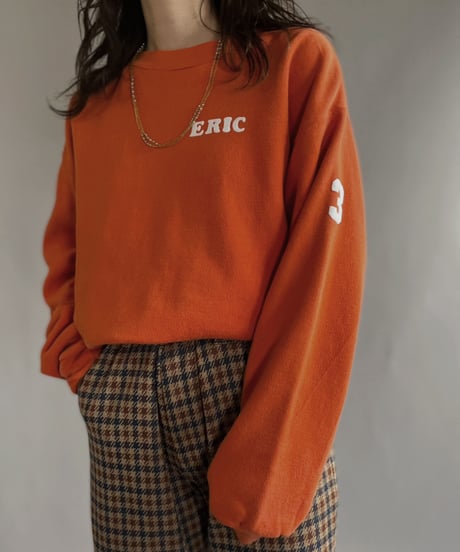 【USED】  Sweater Shirt / 221105-004