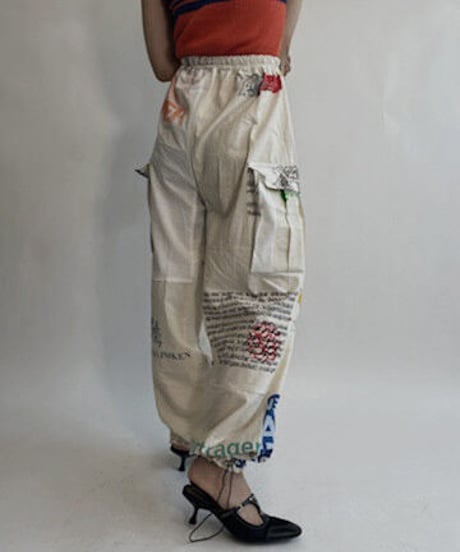 【RE;CIRCLE】 RE Eco-Friendly Bag Pants / 220707-007