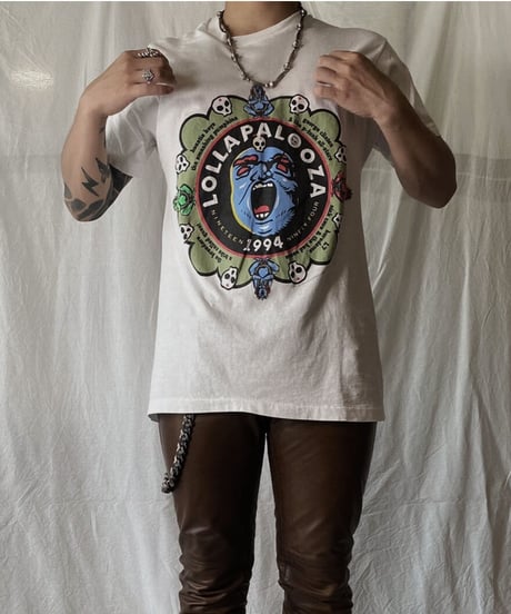【USED】 S/S T-shirt LOLLAPALOOZA '94  /210617-053