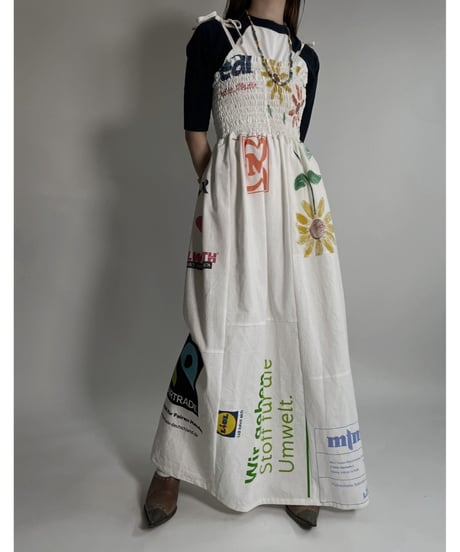 【RE;CIRCLE】 RE Eco Bag Camisole One-piece ④ /220407-004