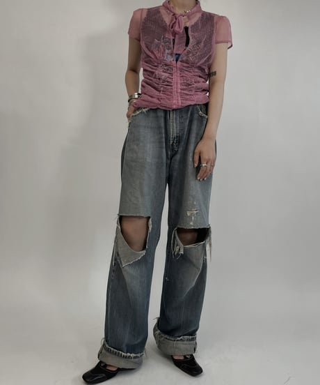 【USED】 See-thorough Top  / 220702-012