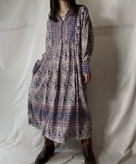 【USED】  Indy Cotton One-piece/211110-029