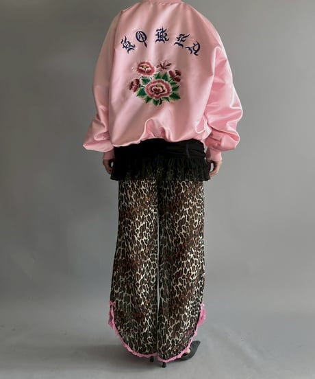 【USED】 Leopard Sheer Pants / 251122-002