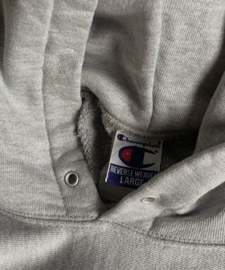 【USED】  Champion Reverse Weave Hoodie CHARLEVOIX/210516-005