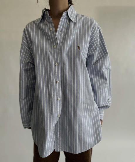【USED】 Polo Ralph Lauren Striped Shirt / 220820-001