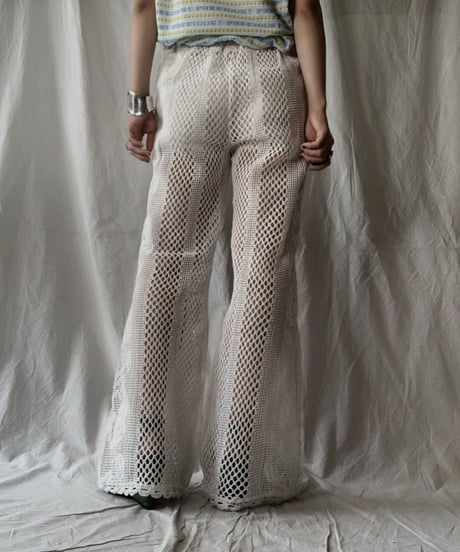 【RE;CIRCLE】 RE Crochet Pants① / 210630-010