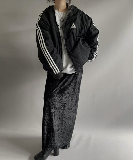 【USED】 adidas Padded REVERSIBLE Nylon Jacket/ 231202-030