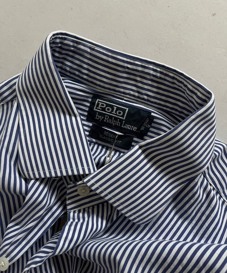 【USED】 Polo Ralph Lauren Stripe Shirt /250125-018