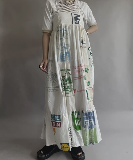 【RE;CIRCLE】RE Eco-Friendly Bag Camisole Long One-piece / 230427-016