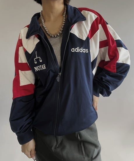 【USED】 90s adidas Jersey Top NOTAR /240224-013