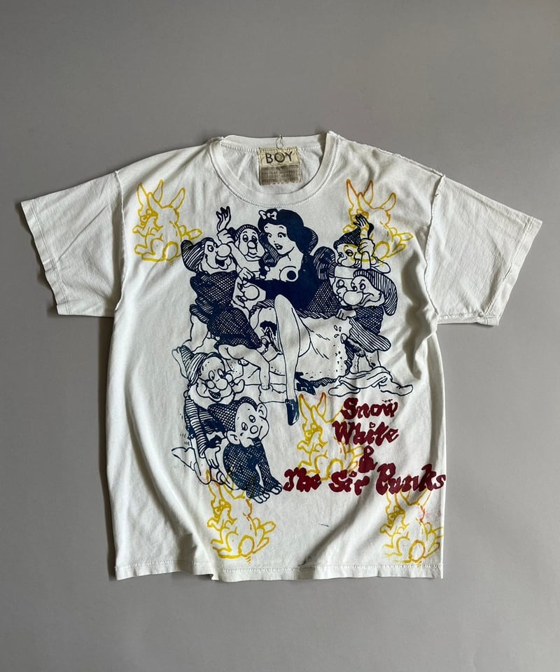 USED 】BOY SEDITIONARIES 白雪姫 T-Shirt /240429-11 USED 】BOY SEDITIONARIES 白雪姫 T-Shirt /240429-11