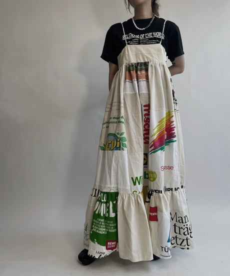 【RE;CIRCLE】 RE Eco-Friendly Bag Camisole One-piece / 220707-010