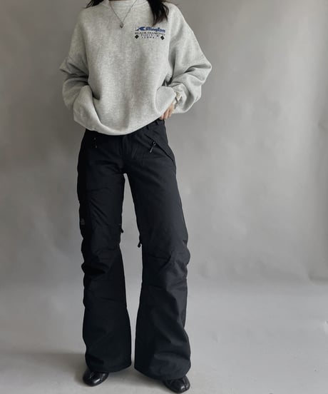 【USED】 Hanes Black Diamond Long Sleeved Sweat Shirt / 230311-021