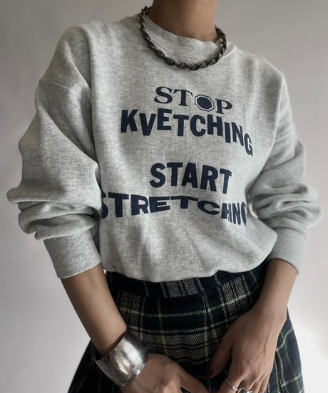 【USED】 Made in USA  Fruit of the Loom Stop...Start Sweat Top/241130-018
