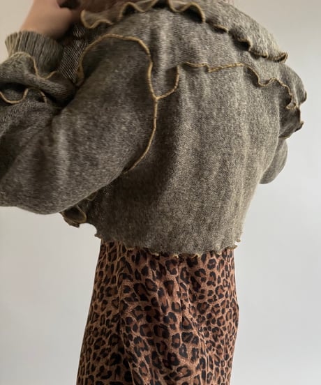 【RE;CIRCLE】 RE Mellow Knit Cardigan Top  /  241226-002