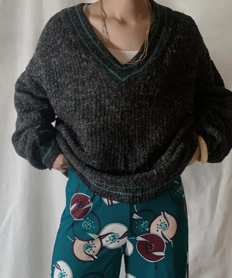 【USED】Knit Sweater/210203-010