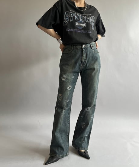 【USED】Made in USA HARLEY DAVIDSON T-Shirt /240824-038