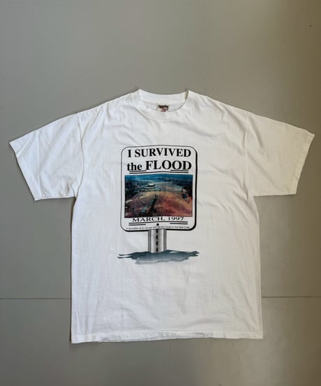 【USED】  Made in USA 90's ONEITA Charity T-Shirt/250510-009