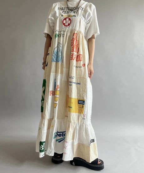 【RE;CIRCLE】RE Eco-Friendly Bag Camisole Long One-piece / 240905-013