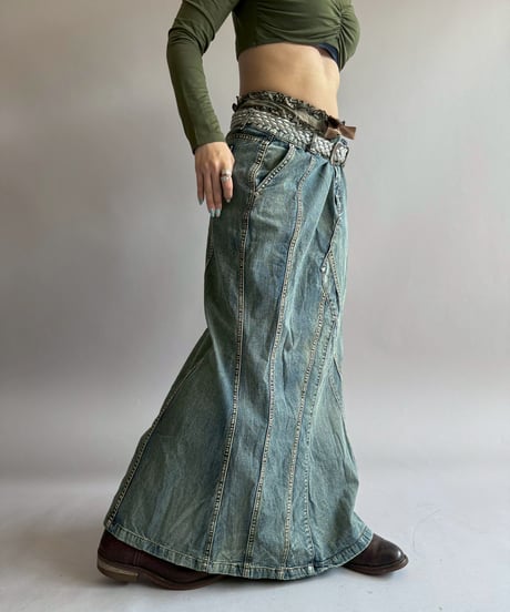 【USED】 I.AM.GIA Design Denim Skirt /260404-018
