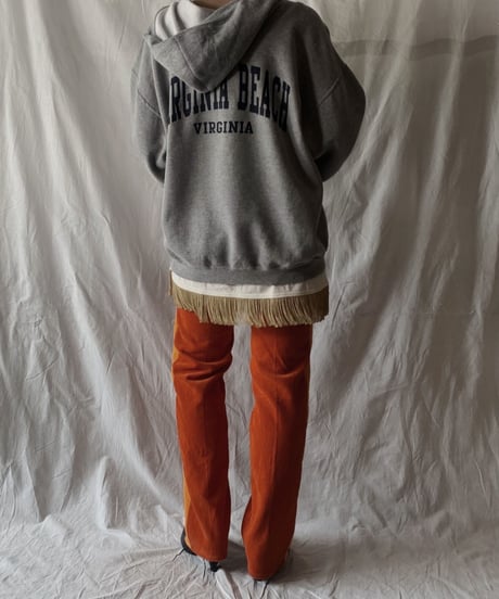 【RE;CIRCLE】 Remake Corduroy Side Line Pants④/210317-006