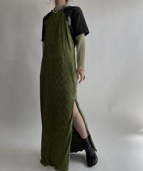 【USED】 Poly Camisole One-piece ⑥ / 220409-018