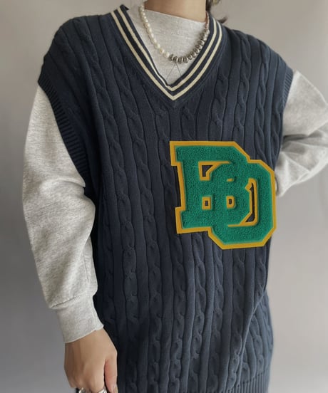 【RE;CIRCLE】 RE Wappen Pima Cotton Vest / 221103-004