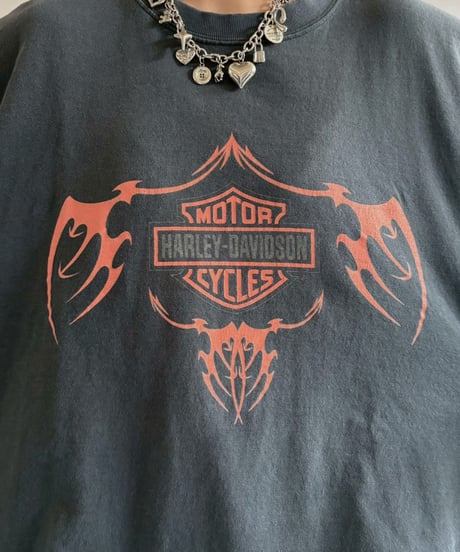 【USED】 HARLEY DAVIDSON L/S T-Shirt / 260627-001