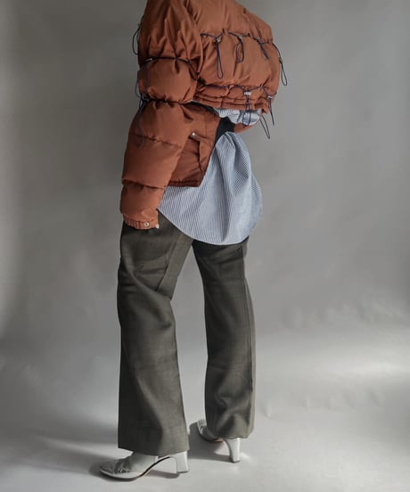 【RE;CIRCLE】 RE Draw Code Short Down Jacket + Sacosh / 230126-008