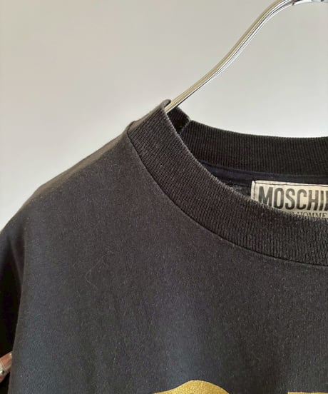 【USED】 Made in USA MOSCHINO Graphic T-Shirt / 260627-026