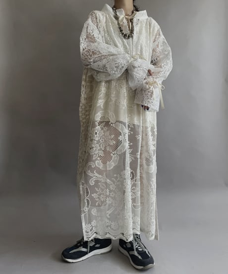 【RE;CIRCLE】 RE Crochet Lace One-piece / 230330-005