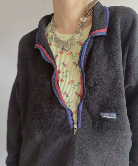 【USED】 Made in USA 99's Patagonia Synchilla Fleece Half Zip Pullover / 260214-008
