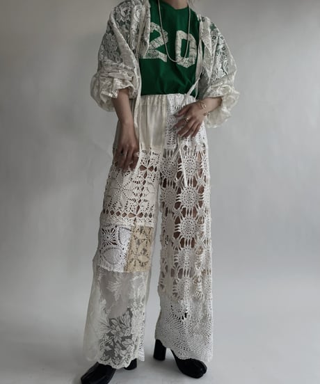 【RE;CIRCLE】 RE Crochet Lace Bolero / 220526-034