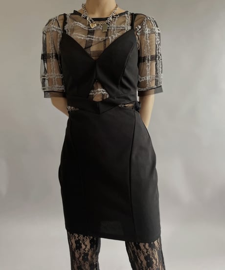 【USED 】Design Camisole One-Piece /240511-007