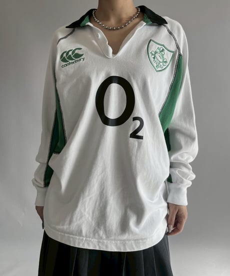 【USED】 CANTERBURY IRELAND Rugby Jersey / 251122-007