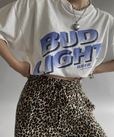 【USED】 90's BUD LIGHT BEER T-Shirt /240729-081