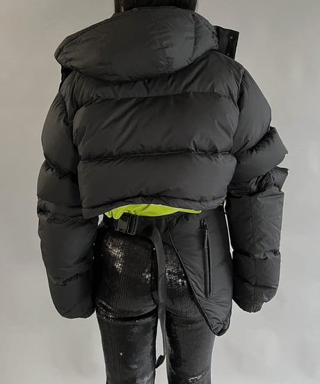 【RE;CIRCLE】 RE Down Short Jacket + Waist Bag /240104-007