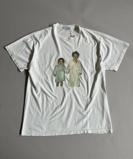 【USED】 Made in USA 80's Hanes People T-Shirt /240729-069