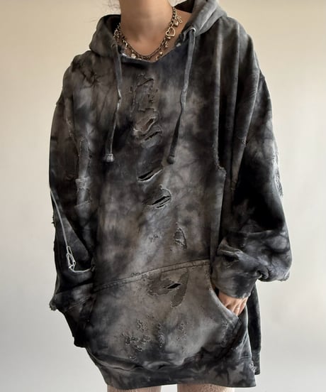 【USED】 Damage Parka  /250322-025