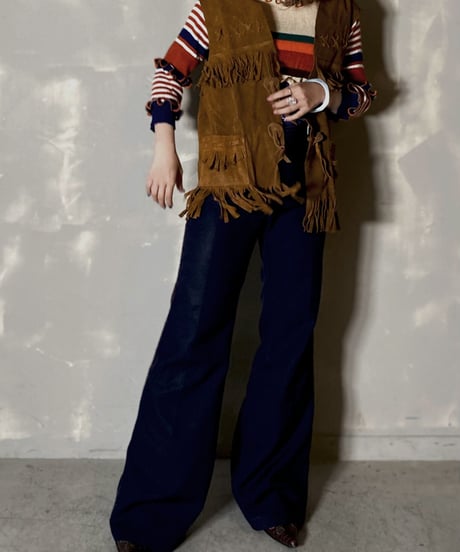 【USED】 Suede Vest  / 201125-004