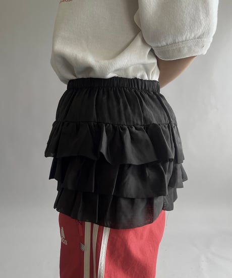 【USED】 Tiered Mini Skirt/ 240928-002