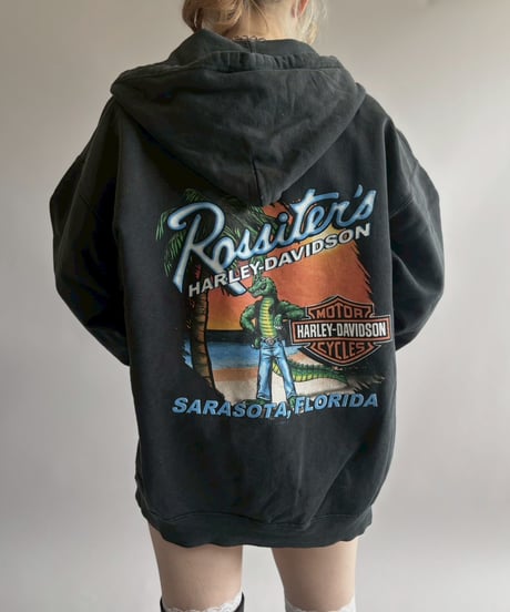 【USED】 08's HARLEY-DAVIDSON Zip Parka / 260418-044