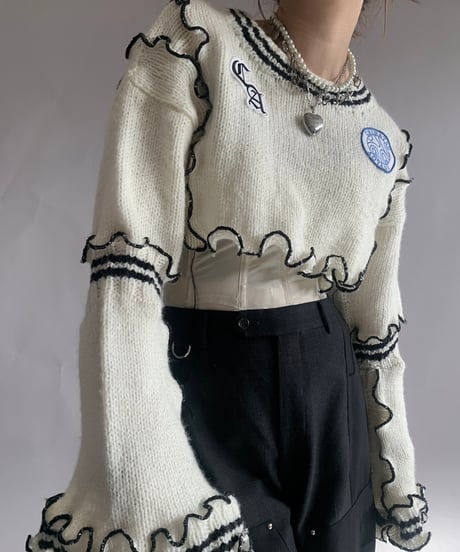 【RE;CIRCLE】 RE Mellow Knit Top /  241121-014