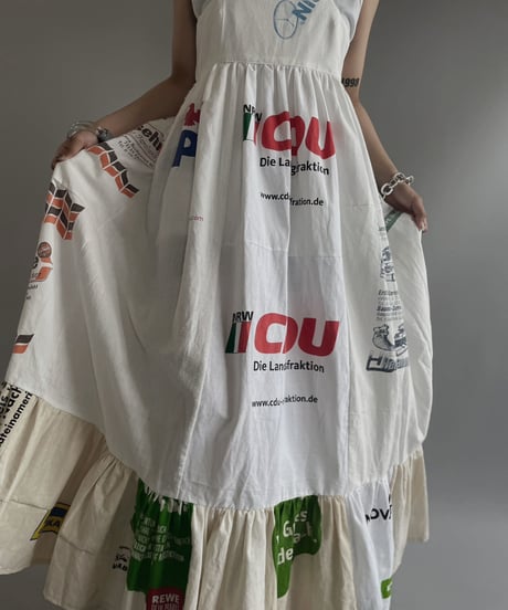 【RE;CIRCLE】RE Eco-Friendly Bag Camisole Long One-piece / 230622-010