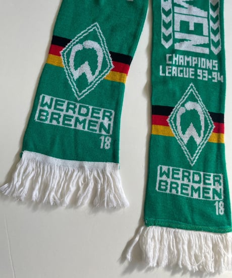 【USED】 Knit Soccer Muffler Green / 230206-018